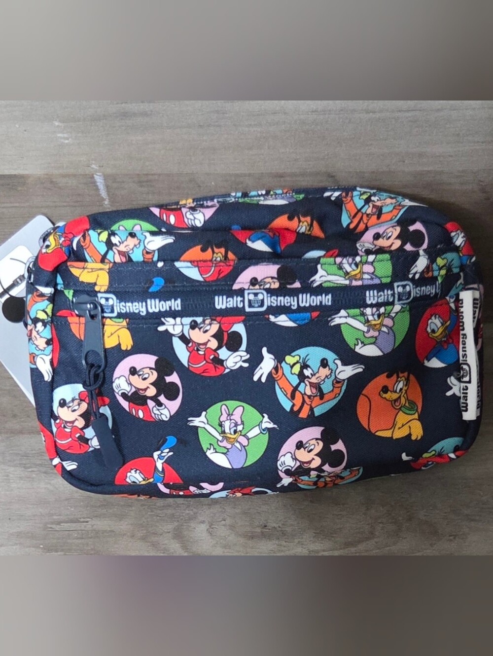 Walt Disney World Mickey Mouse and Friends Fanny Pack Waist Belt Bag NWT